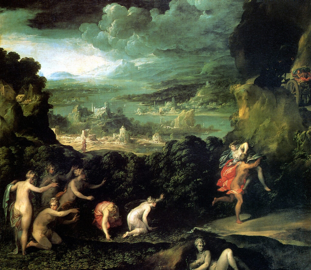 Persephone'nin Kaçırılması, Niccolo del Abbate - Eleusis Gizemleri