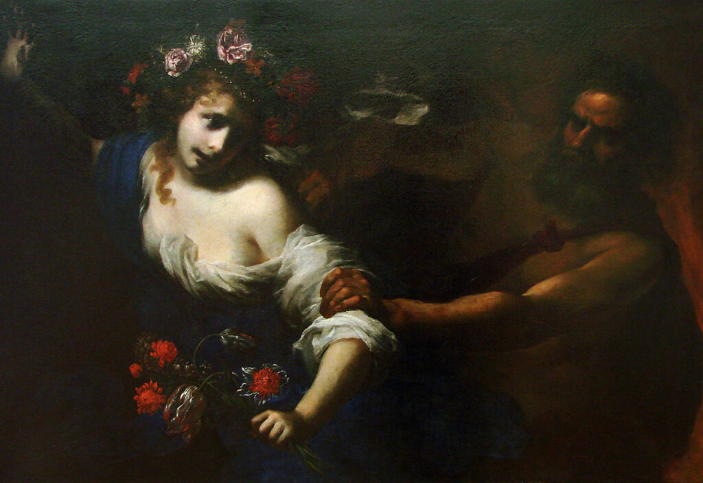 Proserpine'ye Tecavüz,  Simone Pignoni (Italian, 1611–1698) - Eleusis Gizemleri