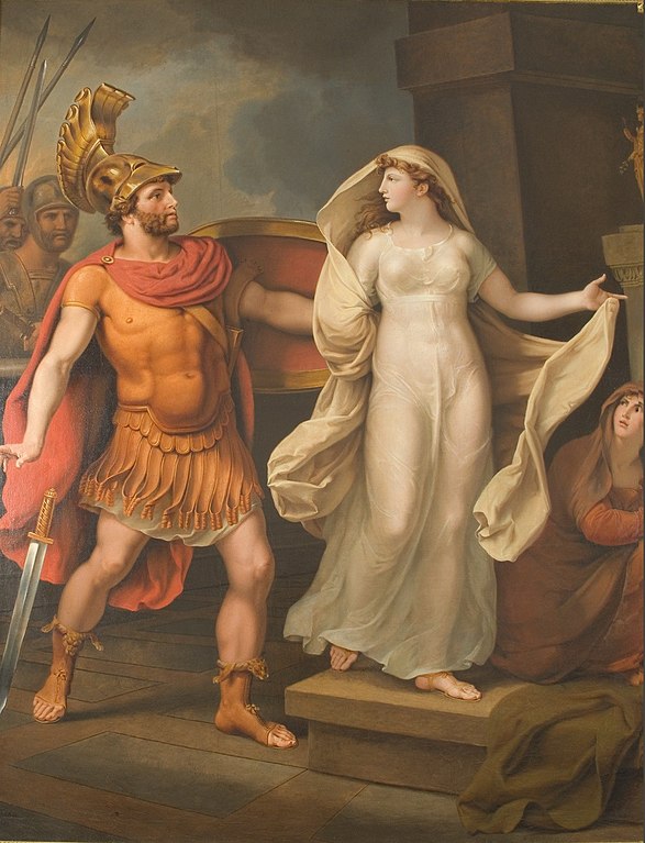 Odysseia Dördüncü Bölüm Özet - Menelaos ve Helen, Tischbein