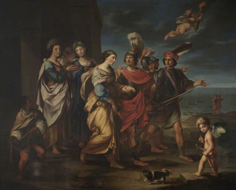 Helen'in Talipleri, Helen'in Kaçırılması, Guido Reni