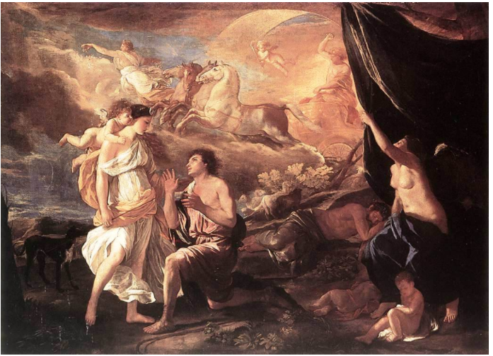 Selene and Endymion — Nicolas Poussin (1594–1665)