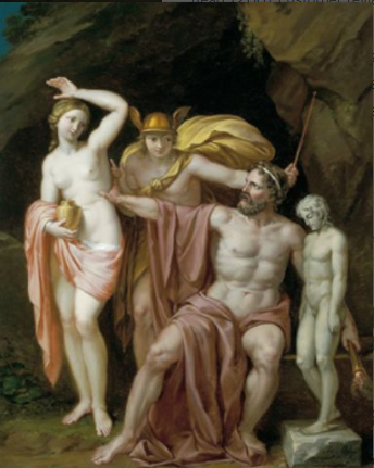 Prometheus, Mercury and Pandora, Joseph Abel