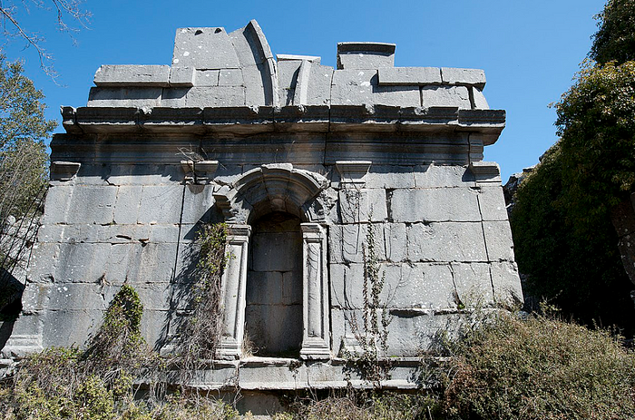 Termessos Antik Kenti Gymnasium Kalıntıları