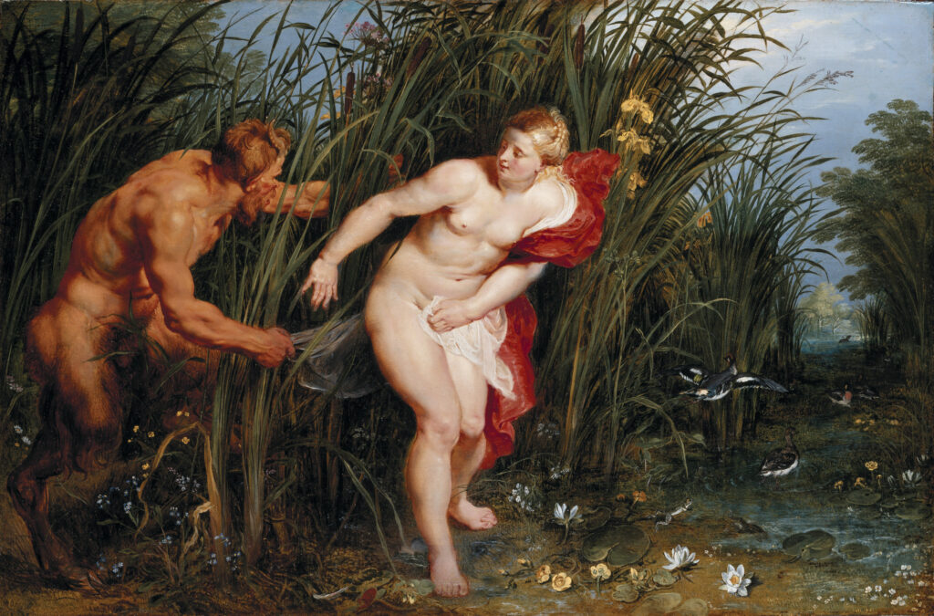 Pan ve Syrinx, Peter Paul Rubens, 1617-1619