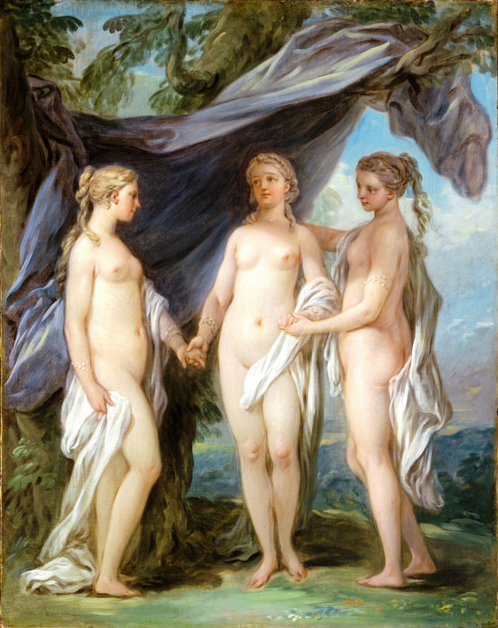 The Three Graces, Carle van Loo (1763)