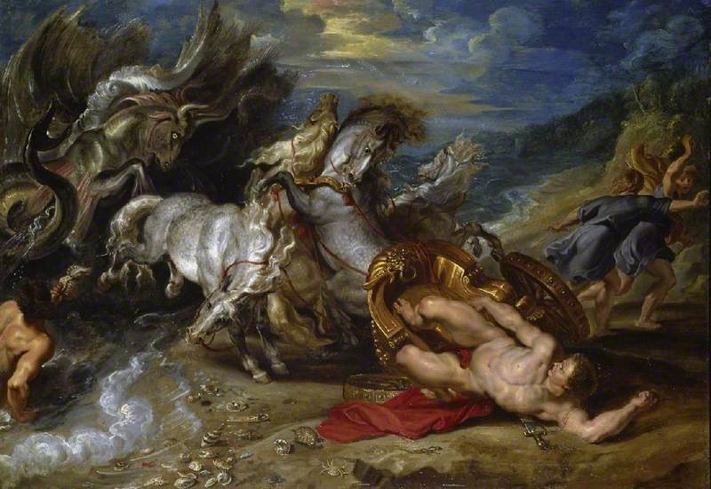 Peter Paul Rubens - Hippolytos'un Ölümü - Fitzwilliam Müzesi
