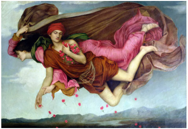 Evelyn De Morgan (1855–1919), Night and Sleep (1878), The De Morgan Centre, Guildford, Surrey, England.