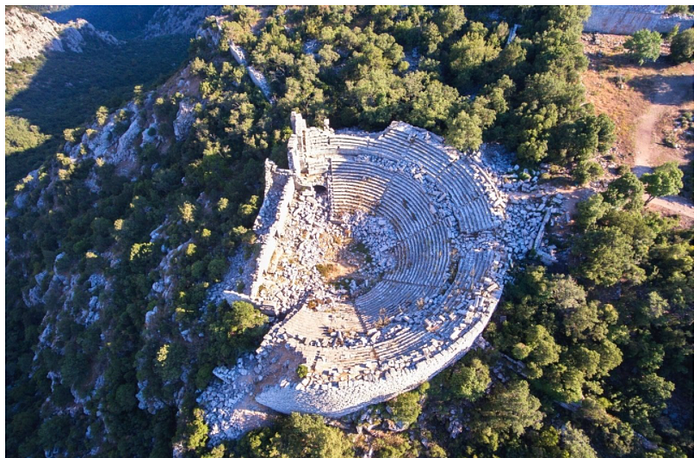 Termessos Antik Kenti Tiyatrosu