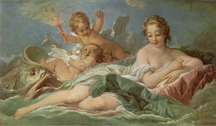 The Birth of Venus,1754, François Boucher, Wallace Collection.