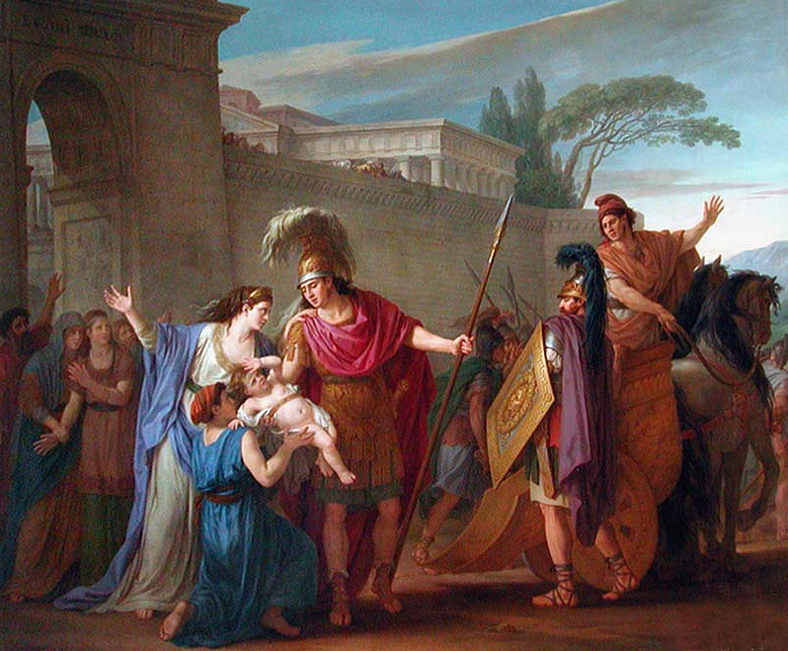 Hektor ve Andromakhe'nin Vedası, Joseph-Marie Vien
