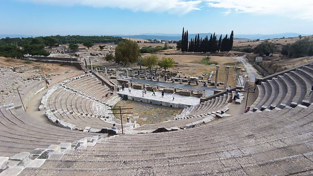 İzmir Bergama Asklepion Tiyatrosu, Fotoğraf 2023 yılından