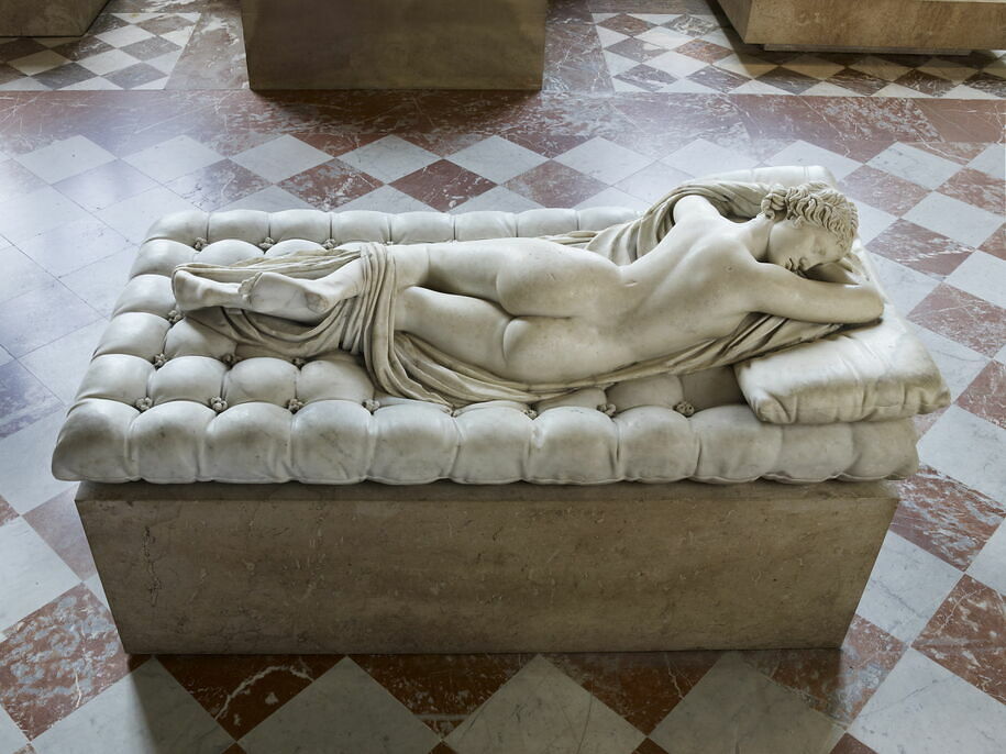 Sleeping Hermaphrodite, Musée du Louvre. Paris