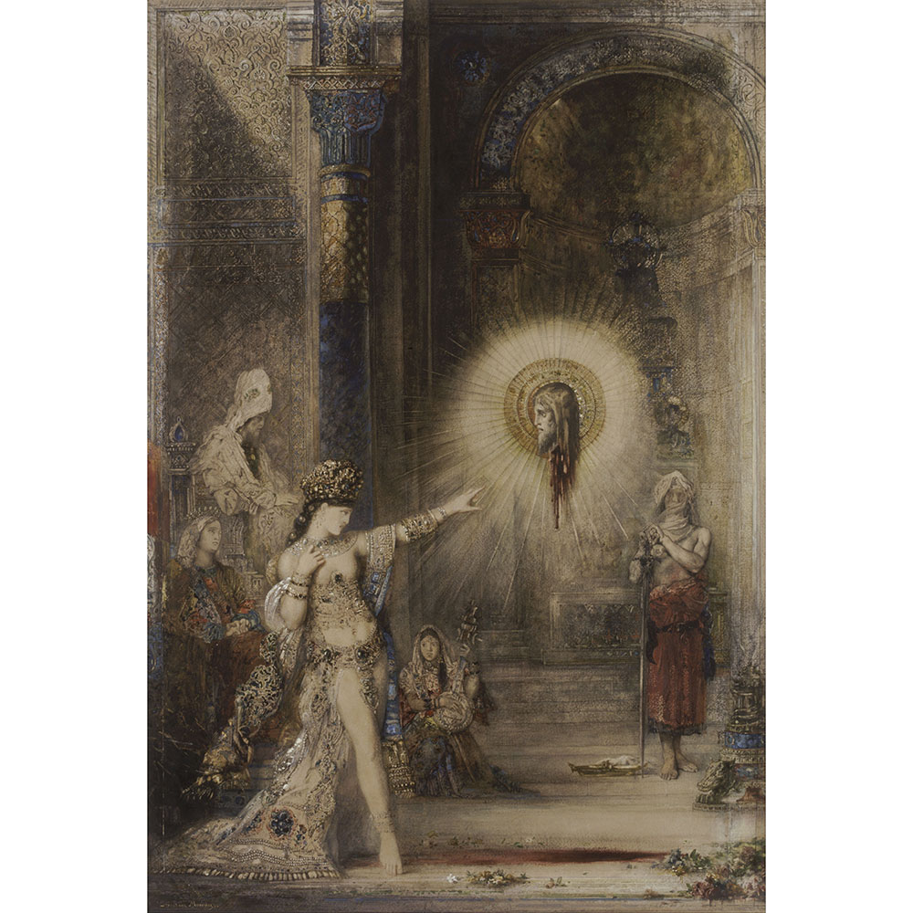 Gustave Moreau (1826–1898), L'Apparition (The Apparition) (c. 1876)