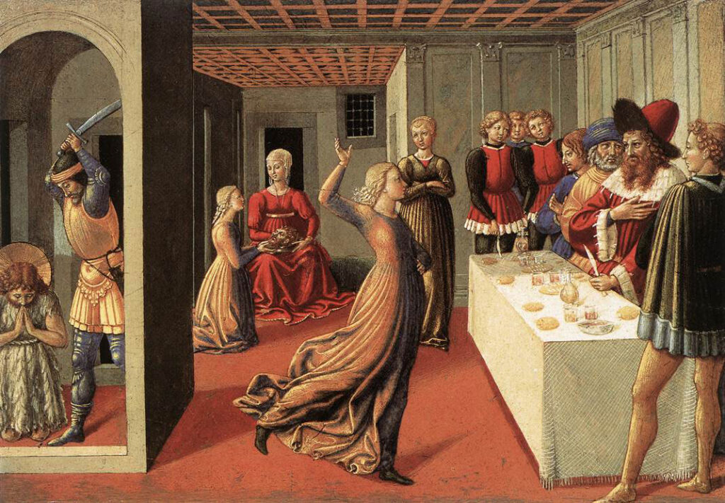 Benozzo Gozzoli (c. 1421–1497), The Feast of Herod and the Beheading of Saint John the Baptist (1461-1462)