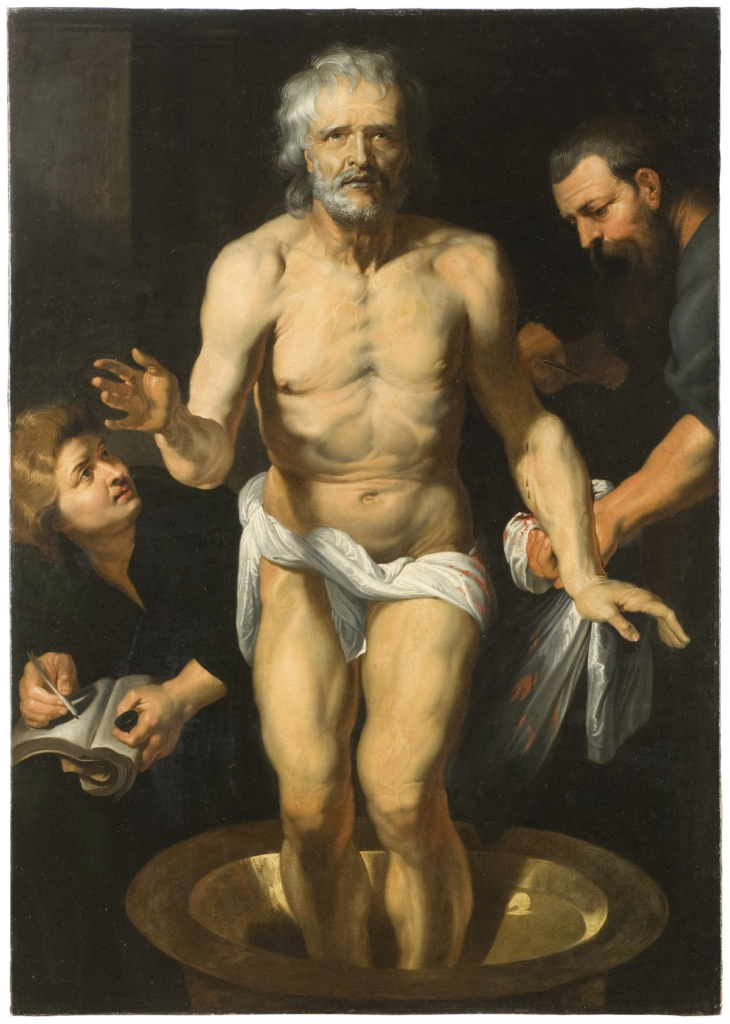 Death of Seneca, Seneca'nın Ölümü, Peter Paul Rubens