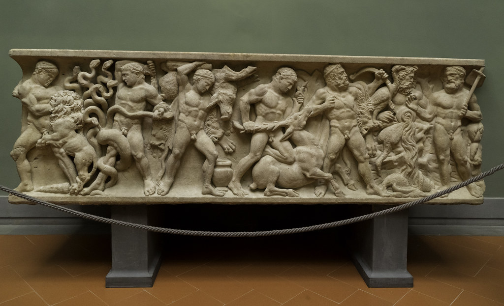 Uffizi Müzesi, Herakles'in 12 Görevi Lahit