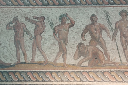Mitolojik Hikayeler Olimpiyat Oyunları Mozaiği