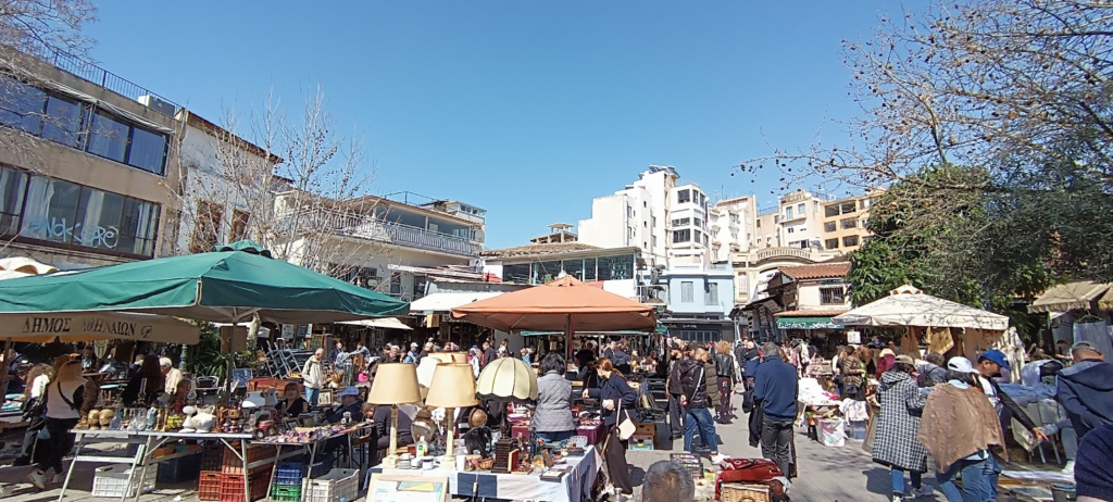 Flea Market Bit Pazarı Atina, Atina Gezi Rehberi