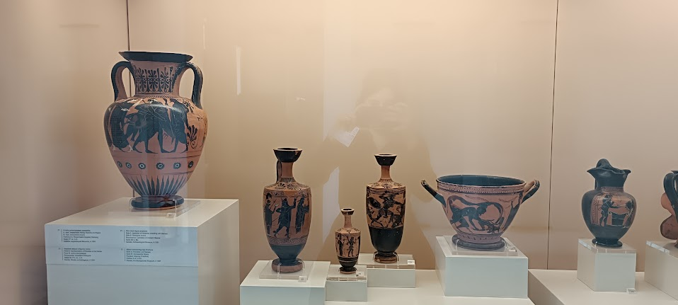 Olimpiya'da bulunan seramik eserler, Olimpiya Müzesi, Olimpiyat Oyunları Tarihi