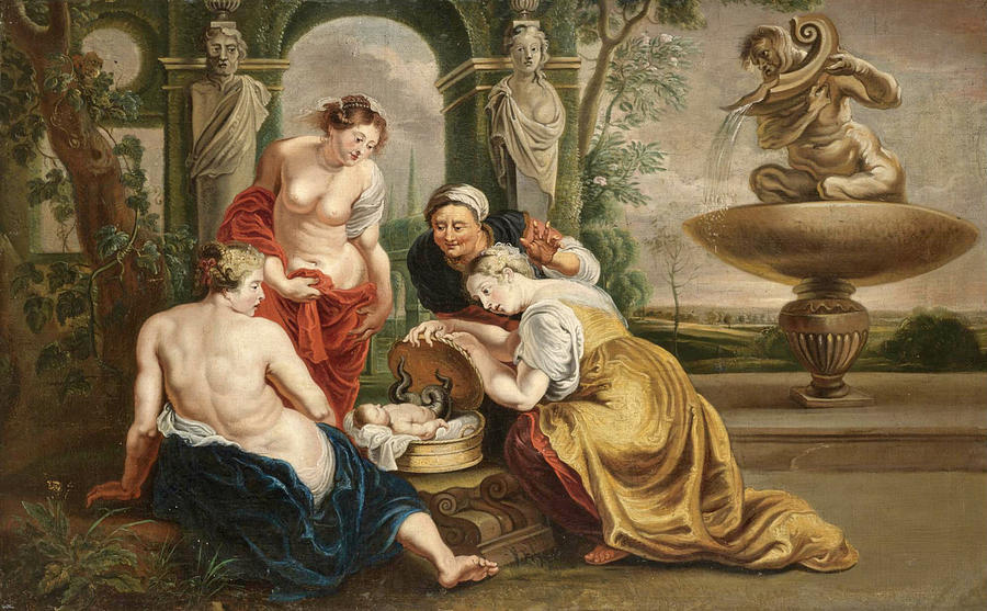 The Daughters of Cecrops discovering the infant Erichtonius, Peter Paul Rubens, Antik Atina Tarihi Yükselişi ve Çöküşü