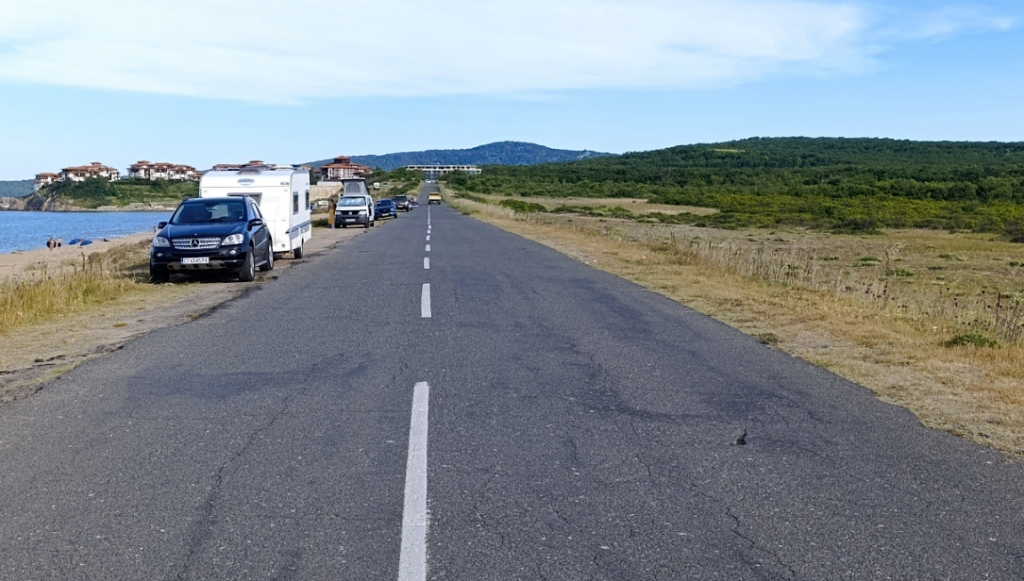 Motorsiklet Rotaları, Drivers' Beach, Bulgaristan