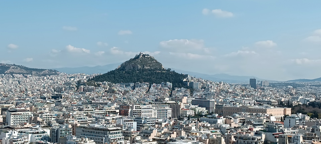 Akropolis'ten Atina Manzarası