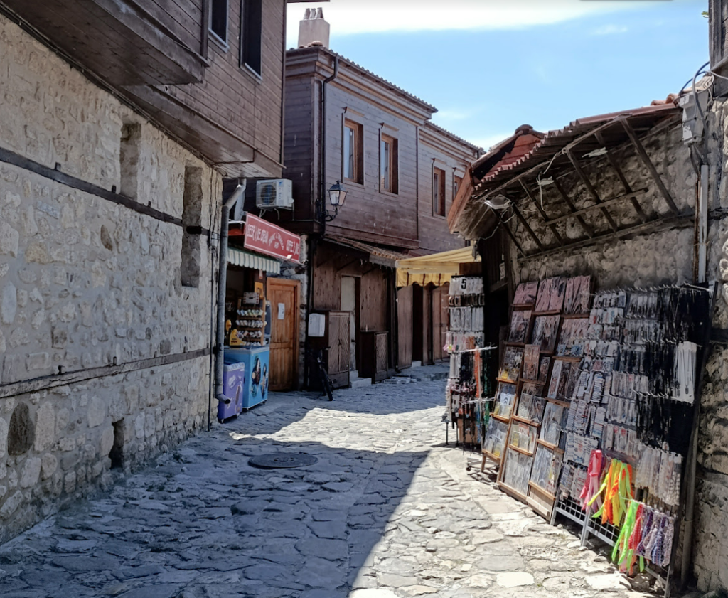 Nessebar sokakları, Bulgaristan