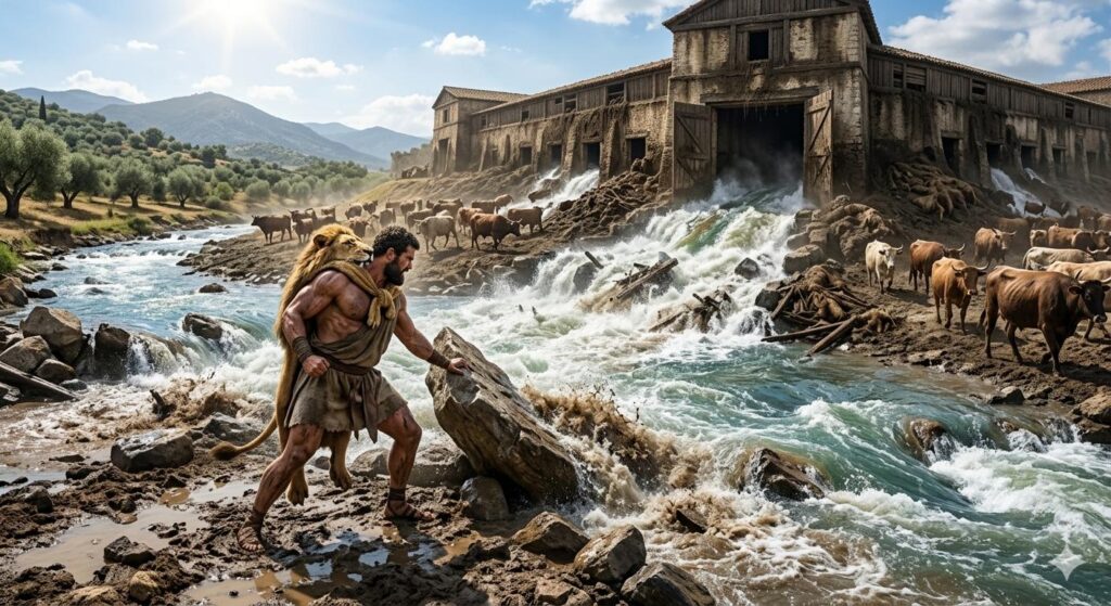 Herakles Kimdir? Herakles'in 12 Görevi | Augeias Ahırları’nı Temizlemek